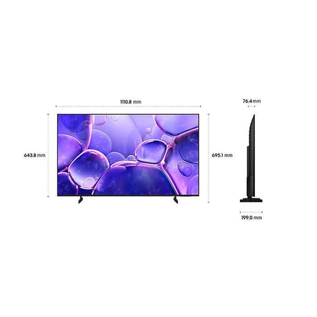 Samsung UA50U8000FKXXM 50" 4K Crystal UHD Smart TV | TBM Online