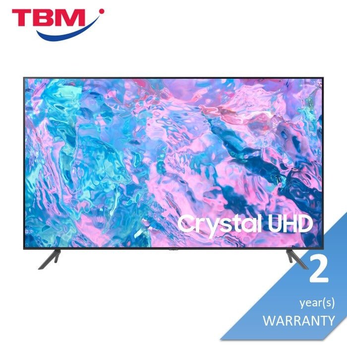 Samsung UA55CU7100KXXM 55" 4K UHD Crystal Smart TV | TBM Online