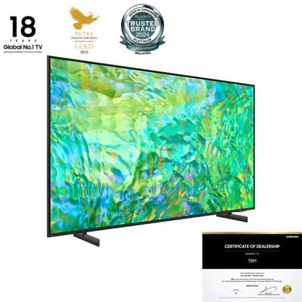 [CLEARANCE] Samsung UA75CU8000KXXM 75" 4K UHD Crystal Smart TV | TBM Online