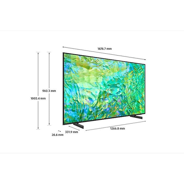 Samsung UA85CU8000KXXM 85"4K UHD Crystal Smart TV | TBM Online
