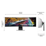 Samsung LS49CG954SEXXS 49" Monitor OLED Odyssey G9 240HZ | TBM Online
