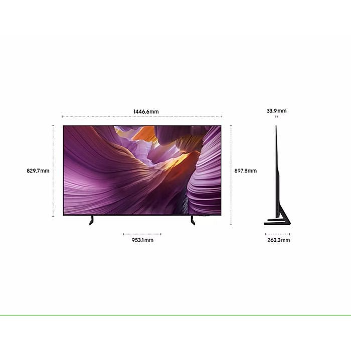 Samsung QA65S85FAEXXM 65" 4K OLED Vision AI Smart TV | TBM Online