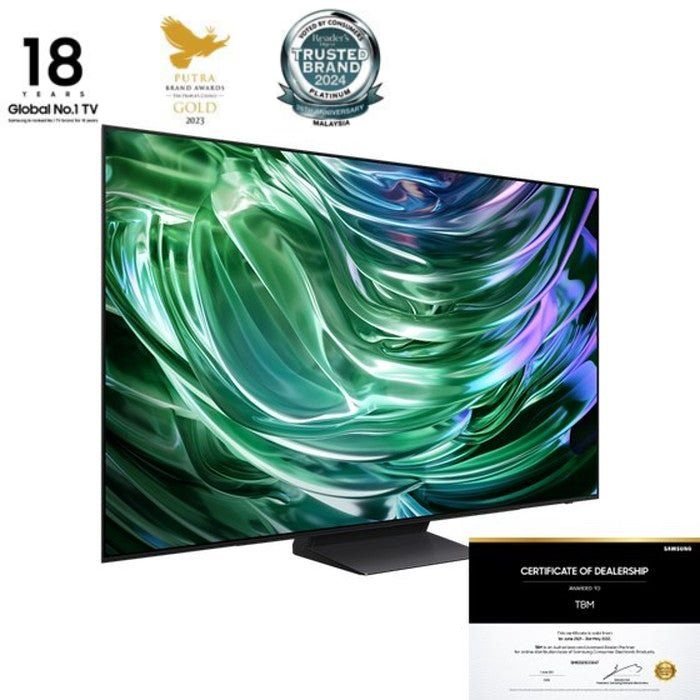 Samsung QA65S90DAKXXM 65" 4K OLED Smart TV | TBM Online