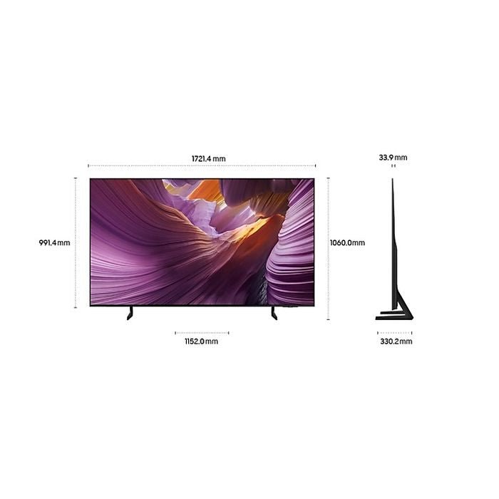 Samsung QA77S85FAEXXM 77" 4K OLED Vision AI Smart TV | TBM Online