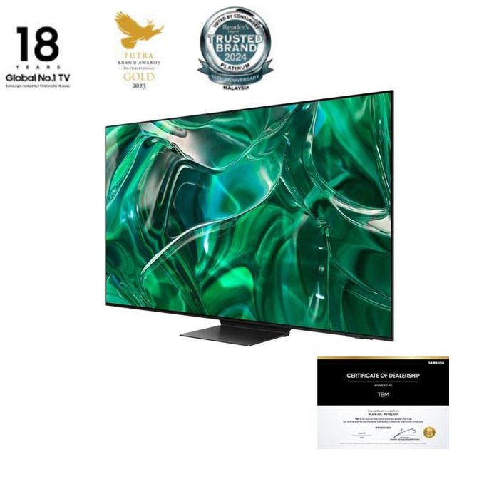 [CLEARANCE][Display Set]  Samsung QA77S95CAKXXM 77" 4K OLED HDR TV