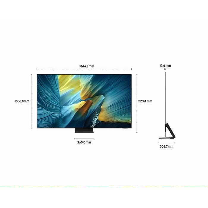Samsung QA83S95FAEXXM 83" 4K OLED Vision AI Smart TV | TBM Online