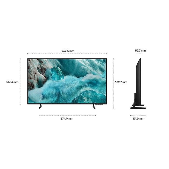 Samsung QA43Q7FAAKXXM 43" 4K QLED Smart TV | TBM Online
