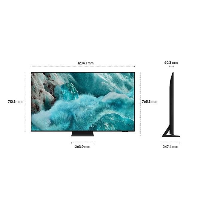 Samsung QA55Q7F5AKXXM 55" 4K QLED Smart TV | TBM Online