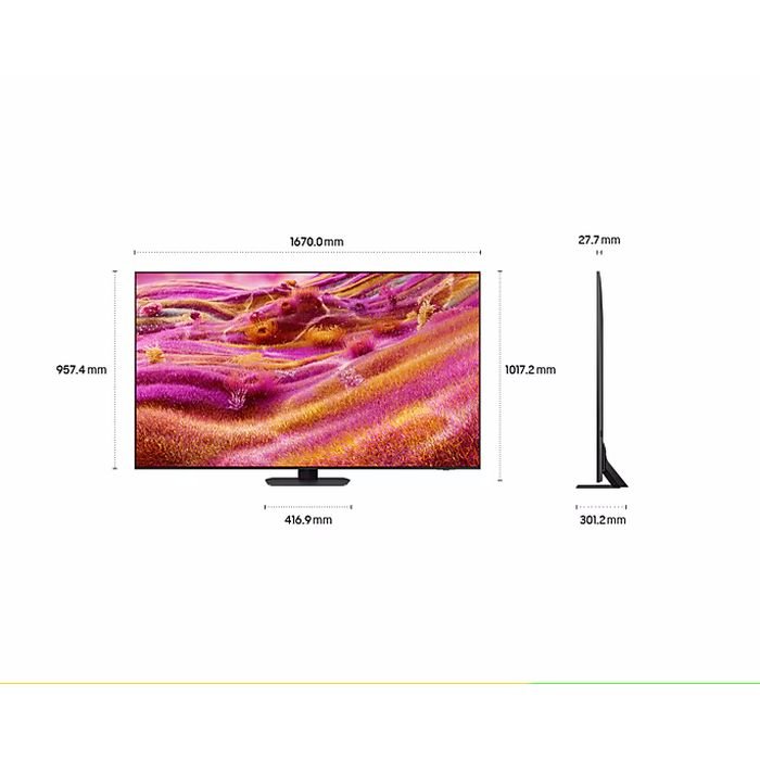 Samsung QA75QN90FAKXXM 75" 4K NEO QLED Smart TV | TBM Online