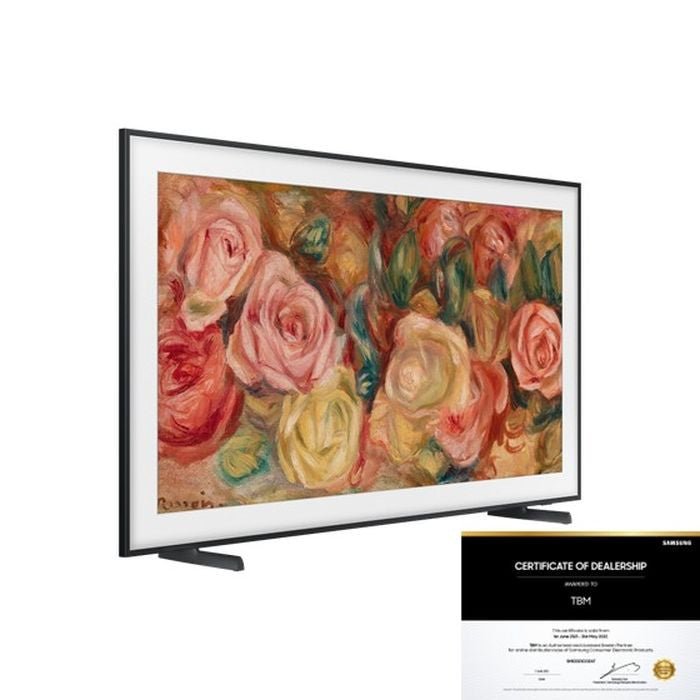 Samsung QA85LS03DAKXXM 85" The Frame 2024 4K QLED TV | TBM Online