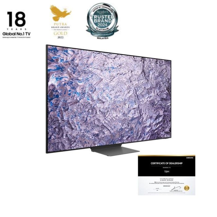 [CLEARANCE][Display Set] Samsung QA75QN800CKXXM 75" Neo QLED 8K Smart TV