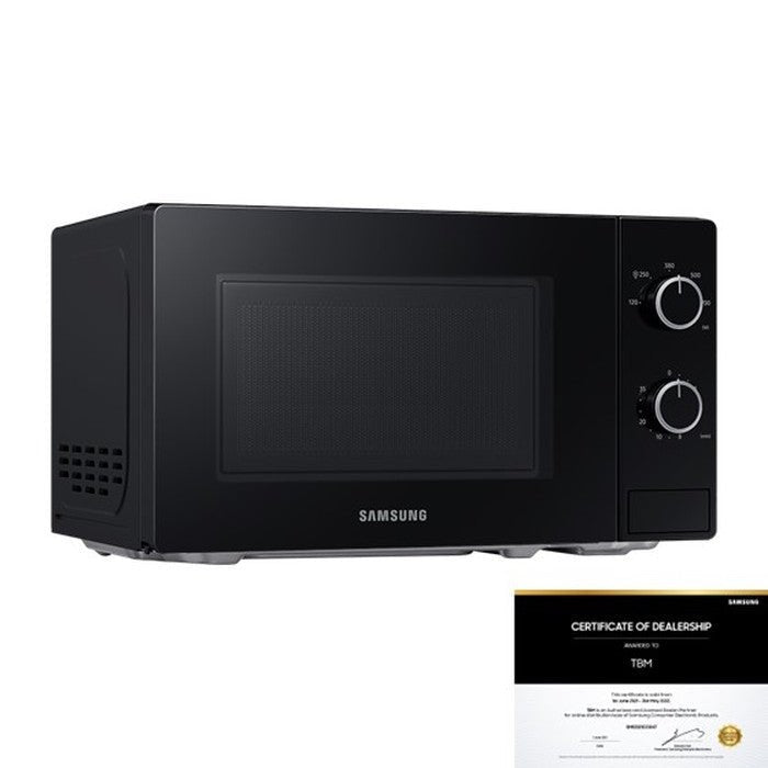 Samsung MS20A3010AL/SM Microwave Solo With Full Glass Door 20.0L | TBM Online