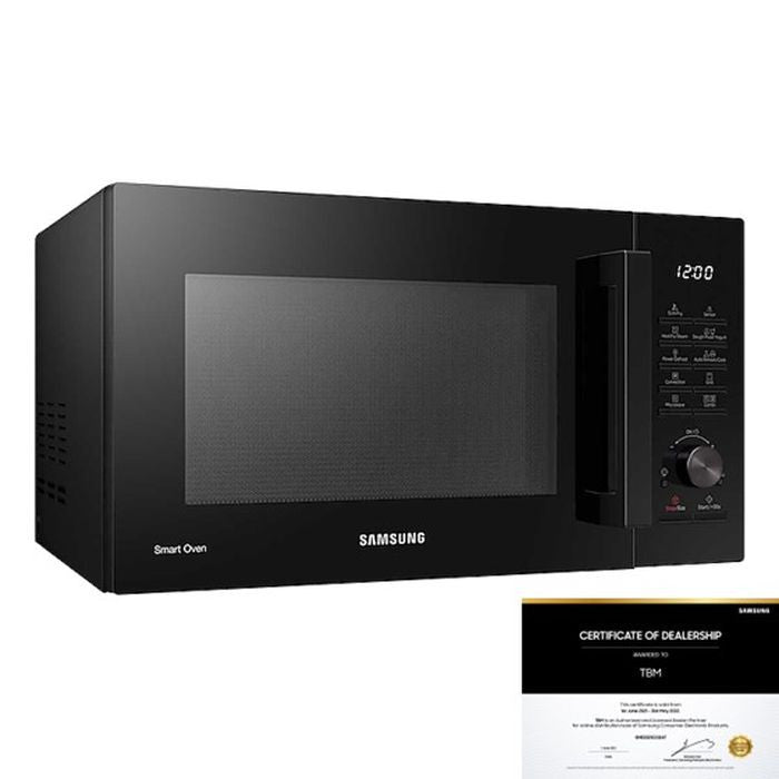 Samsung MC28A5135KK/SM Convection Microwave Oven 28L With Slim Fry Black | TBM Online