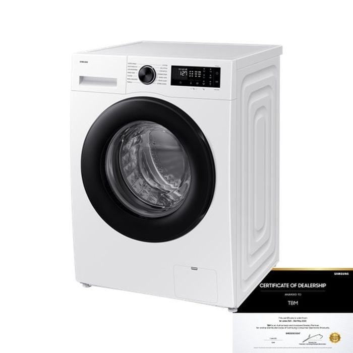 Samsung WW10DG5U34AEFQ Front Load Washer 10kg Smarthings AI Energy Mode | TBM Online