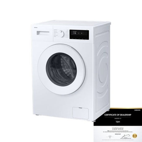 Samsung WW80FG3M05TWFQ Front Load Washer 8kg With Hygiene Steam | TBM Online