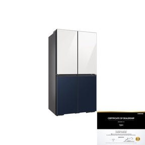 Samsung RF59CB0T08A/ME 4 Doors Fridge BESPOKE Design French Door 667L Navy Blue | TBM Online