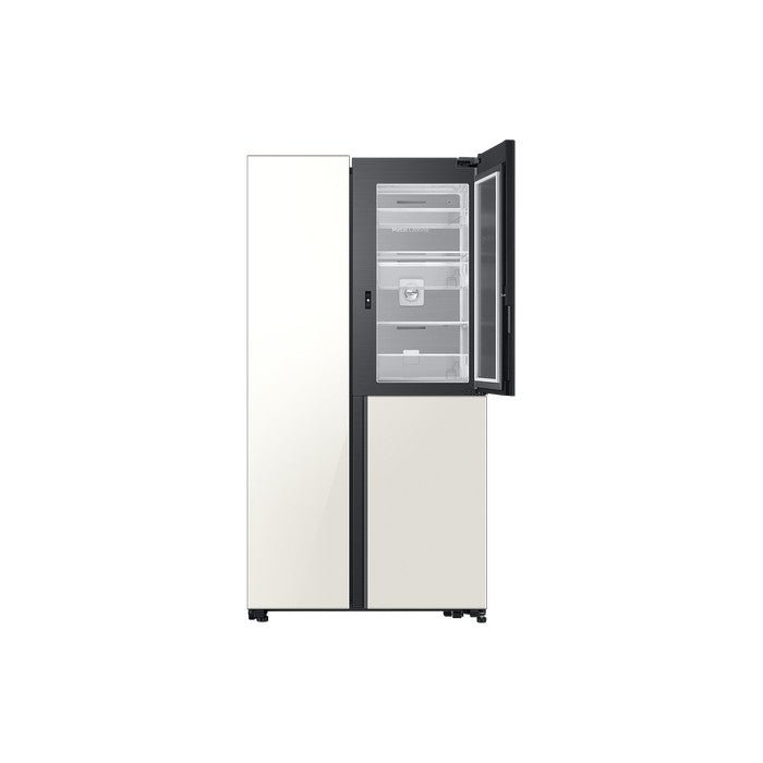Samsung RH62A50E16C/ME Side By Side Fridge SpaceMax All Around Cooling DIT G676L Pink White | TBM Online