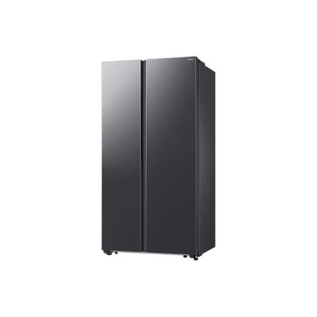 Samsung RS57DG4000B4ME Side - By - Side Fridge 583L With Smart Things AI Energy Gentle Matt Black | TBM Online