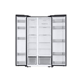 Samsung RS57DG4000B4ME Side - By - Side Fridge 583L With Smart Things AI Energy Gentle Matt Black | TBM Online