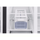 Samsung RS70F65QNFME Side By Side Fridge N655L Inverter Smart Things AI Energy Black | TBM Online