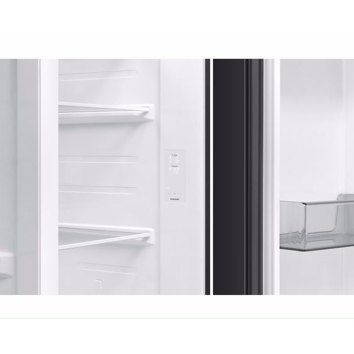 Samsung RS70F65QNWME Side By Side Fridge G680L Inverter Smart Things AI Energy Clean White | TBM Online