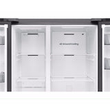 Samsung RS70F65QNWME Side By Side Fridge G680L Inverter Smart Things AI Energy Clean White | TBM Online