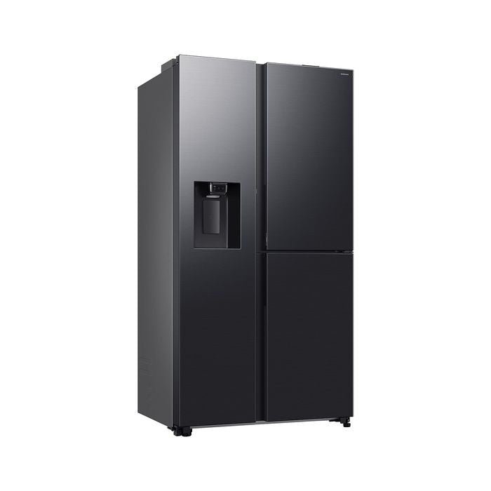 Samsung RS80F65GNFME Side By Side Fridge 609L Black | TBM Online
