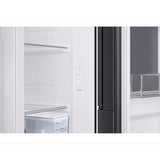 Samsung RS80F65GNFME Side By Side Fridge 609L Black | TBM Online