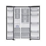 Samsung RS80F65MNWME Side By Side Fridge 646L Auto Open Door White Glass | TBM Online