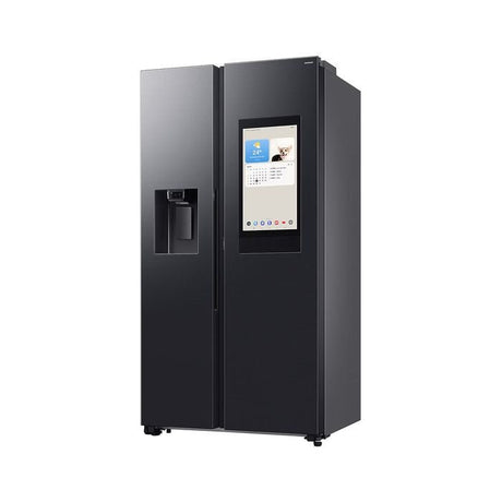 Samsung RS90F65ANFME Side By Side Fridge 594L Family Hub Black | TBM Online