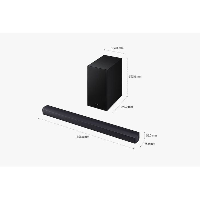 Samsung HW - B450F/XM Soundbar B - Series 2.1CH Subwoofer | TBM Online