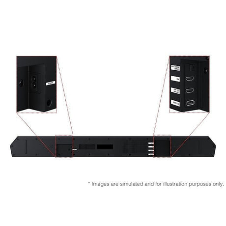 Samsung HW - Q600F/XM Soundbar Q Series 3.1.2 Channel | TBM Online