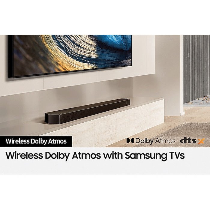 Samsung HW - Q700D/XM Soundbar 3.1.2CH Q - Series Wireless Dolby Atmos With Sub Woofer | TBM Online