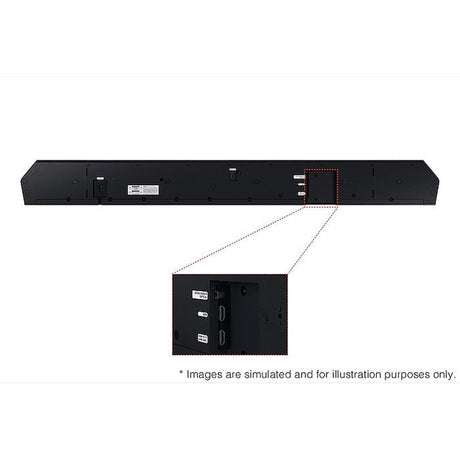 Samsung HW - Q700D/XM Soundbar 3.1.2CH Q - Series Wireless Dolby Atmos With Sub Woofer | TBM Online