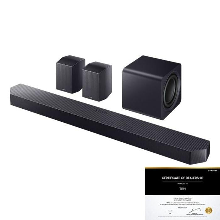 Samsung HW-Q990H/XM Soundbar Q-Series 11.1.4ch Subwoofer & Rear Speaker | TBM Online