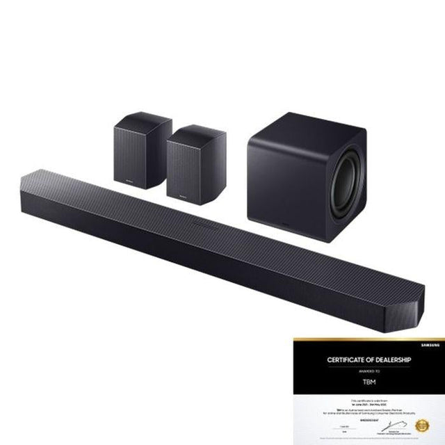 Samsung HW-Q990H/XM Soundbar Q-Series 11.1.4ch Subwoofer & Rear Speaker | TBM Online
