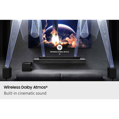 Samsung HW-Q990H/XM Soundbar Q-Series 11.1.4ch Subwoofer & Rear Speaker | TBM Online