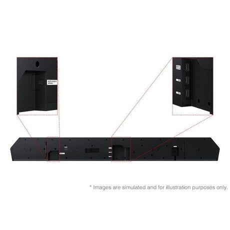 Samsung HW-Q990H/XM Soundbar Q-Series 11.1.4ch Subwoofer & Rear Speaker | TBM Online