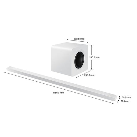 Samsung HW - S801D/XM Lifestyle Soundbar 3.1.2CH With Sub Woofer | TBM Online
