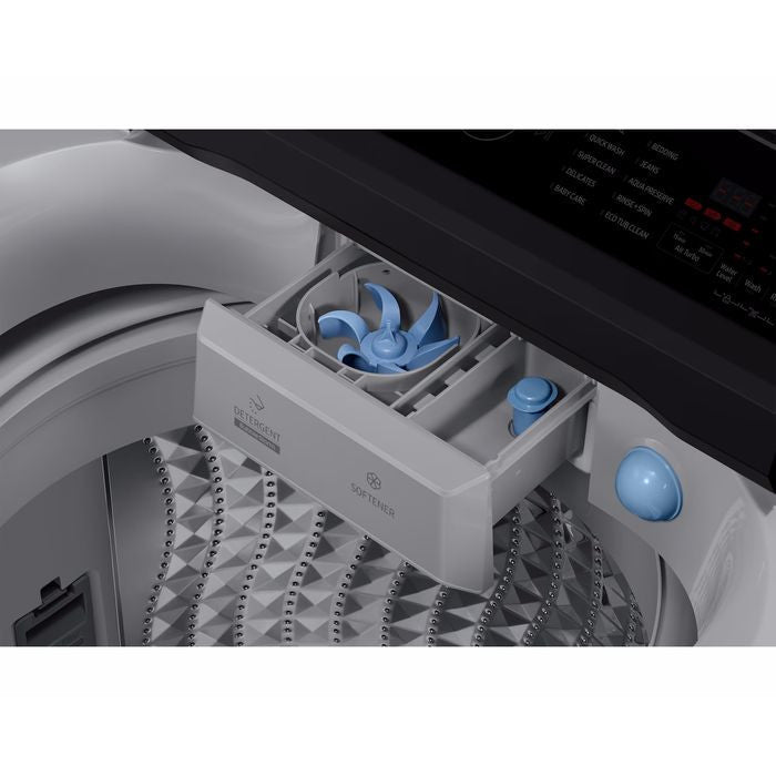Samsung WA11CG5745BYFQ Top Load Washer Ecobubble 11kg | TBM Online