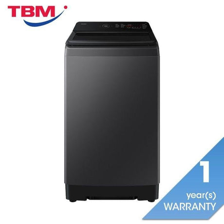 Samsung WA40F10E1CFQ Top Load Washer Ecobubble 10.0kg Deep Charcoal | TBM Online