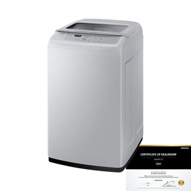 Samsung WA70H4000SG/FQ Top Load Washer Diamond Drum 7.0kg Grey | TBM Online