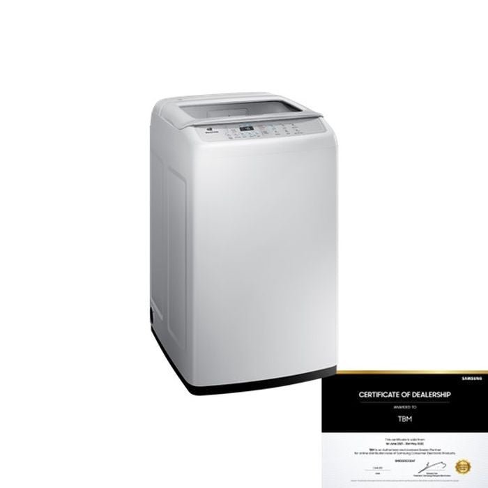 Samsung WA70H4000SG/FQ Top Load Washer Diamond Drum 7.0kg Grey | TBM Online