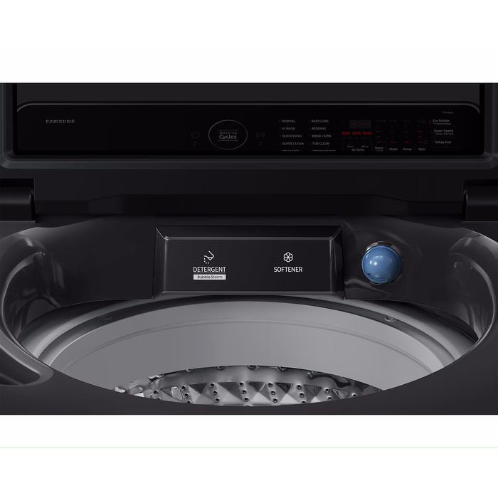 Samsung WA80F13S5CFQ Top Load Washer 13kg BeSpoke AI Deep Charcoal | TBM Online