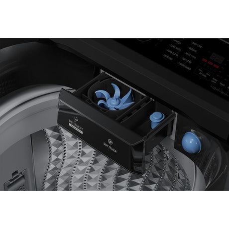 Samsung WA80F15S5BFQ Top Load Washer 15kg Bespoke AI Black | TBM Online