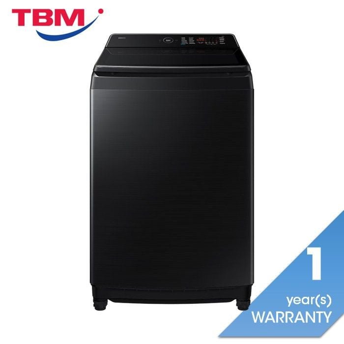 Samsung WA80F21B9BFQ Top Load Washer 21kg BeSpoke AI Black | TBM Online