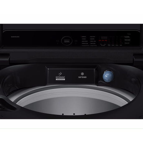 Samsung WA80F21B9BFQ Top Load Washer 21kg BeSpoke AI Black | TBM Online