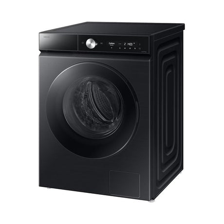 Samsung WD12DB8B85GBFQ Front Load Bespoke AI Washer 12kg Dryer 7kg Black | TBM Online