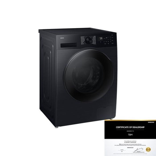 Samsung WD12DG5B15BBFQ Front Load Washer Dryer 12kg + 7kg Black | TBM Online