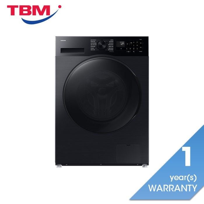 Samsung WD12DG5B15BBFQ Front Load Washer Dryer 12kg + 7kg Black | TBM Online